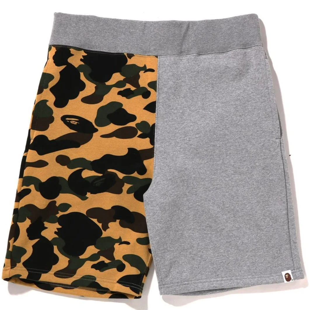 1ST CAMO BACK SHARK SWEAT SHORTS MENS