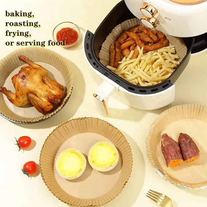 50 pieces Non-Stick Disposable Air Fryer Liners