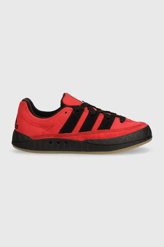 adidas Originals nubuck sneakers Adimatic red color ID3939