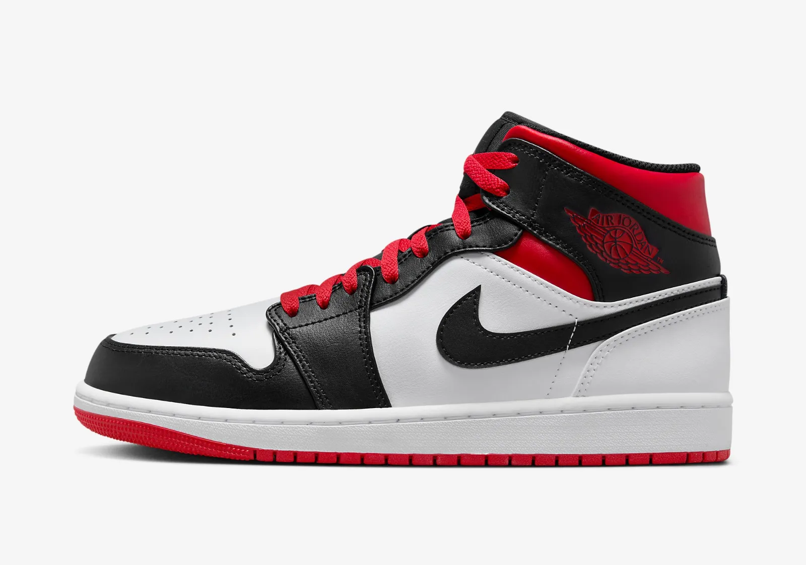 Air Jordan 1 Mid Gym Red Black Toe DQ8426-106