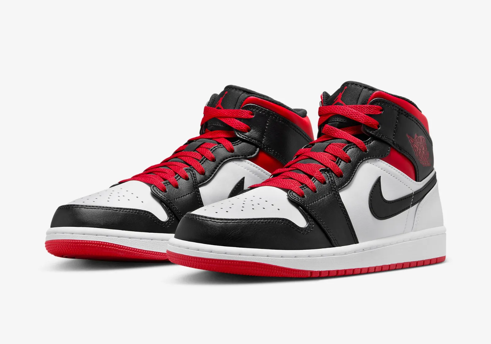 Air Jordan 1 Mid Gym Red Black Toe DQ8426-106