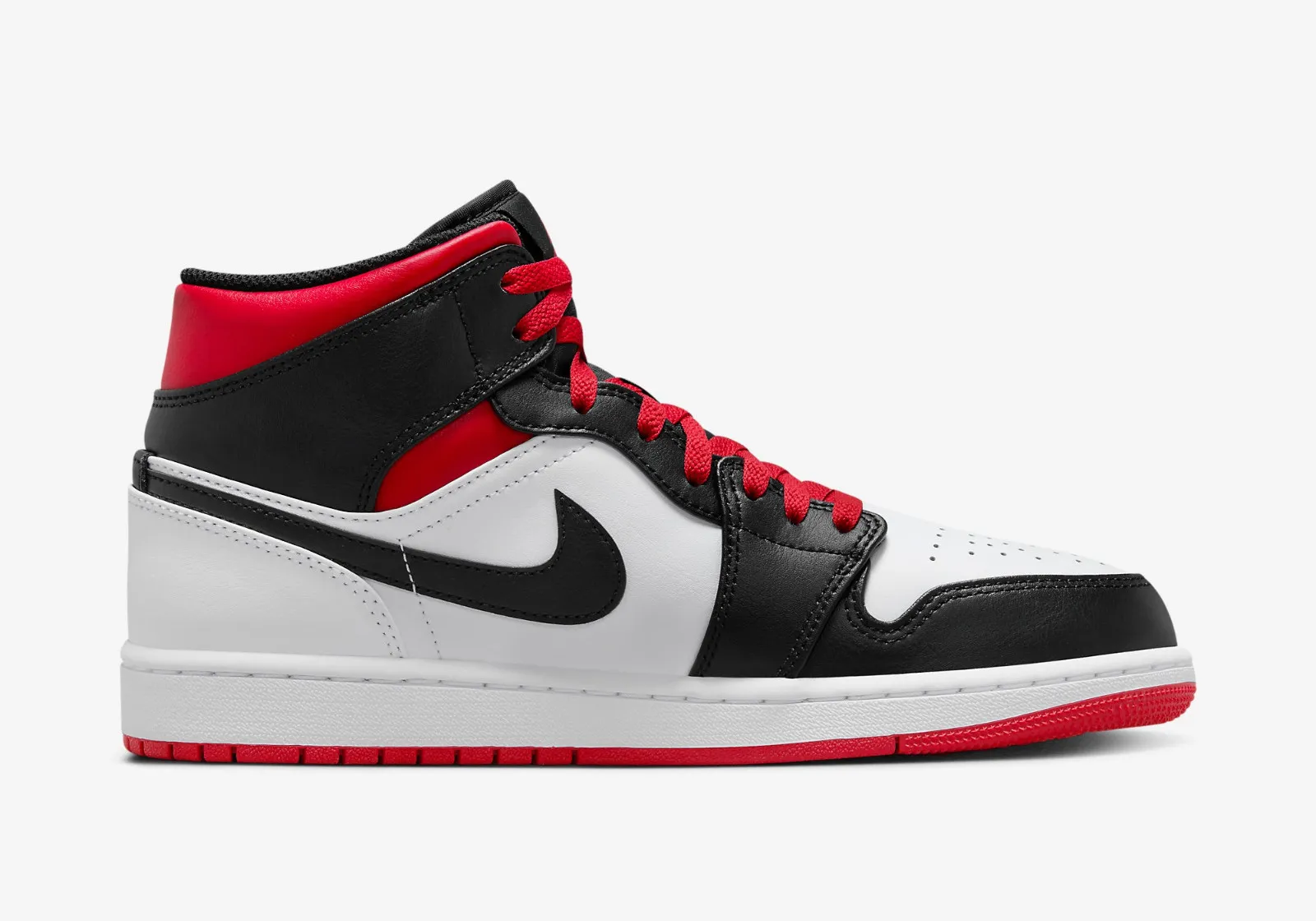 Air Jordan 1 Mid Gym Red Black Toe DQ8426-106