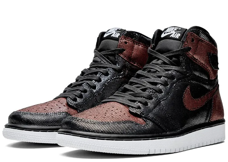 Air Jordan 1 Retro High Fearless Metallic Rose Gold (W)