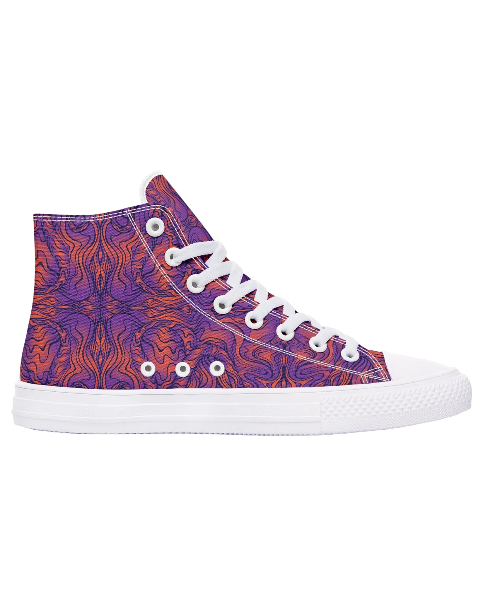 Amethyst Fire Festival High Tops