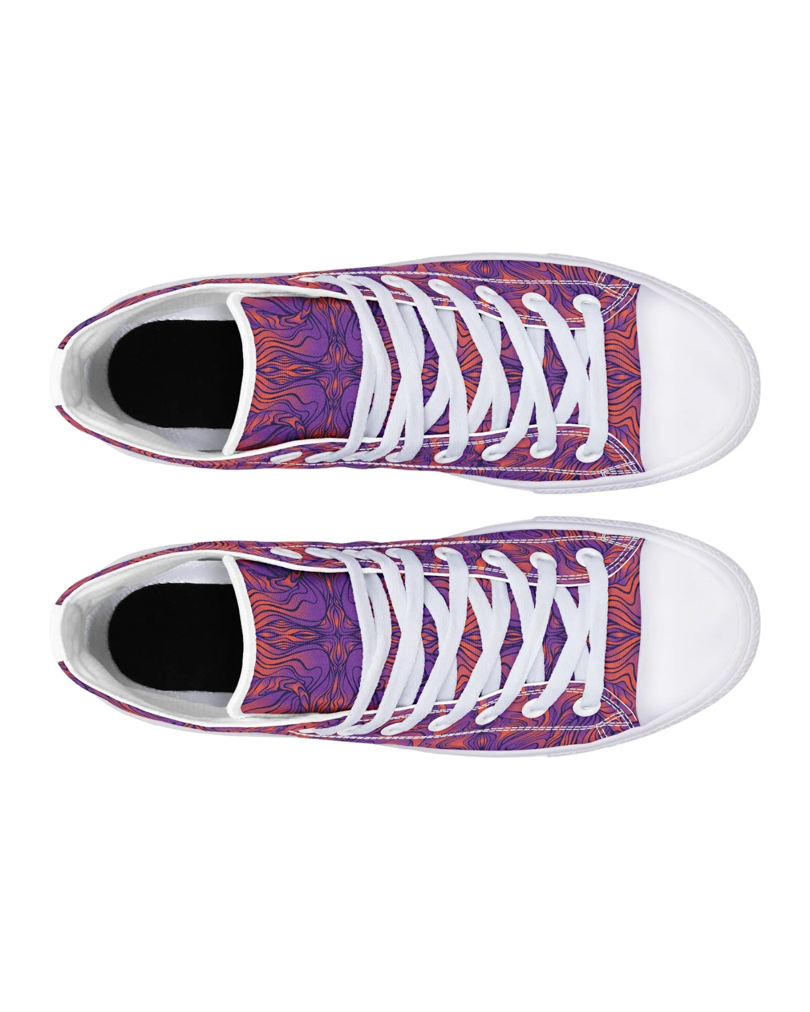 Amethyst Fire Festival High Tops