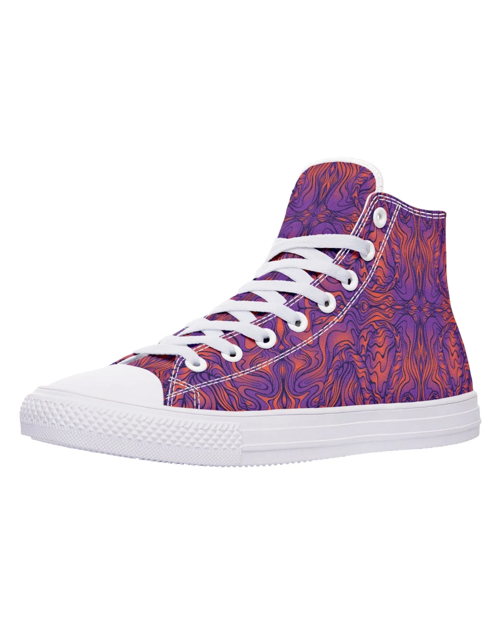 Amethyst Fire Festival High Tops