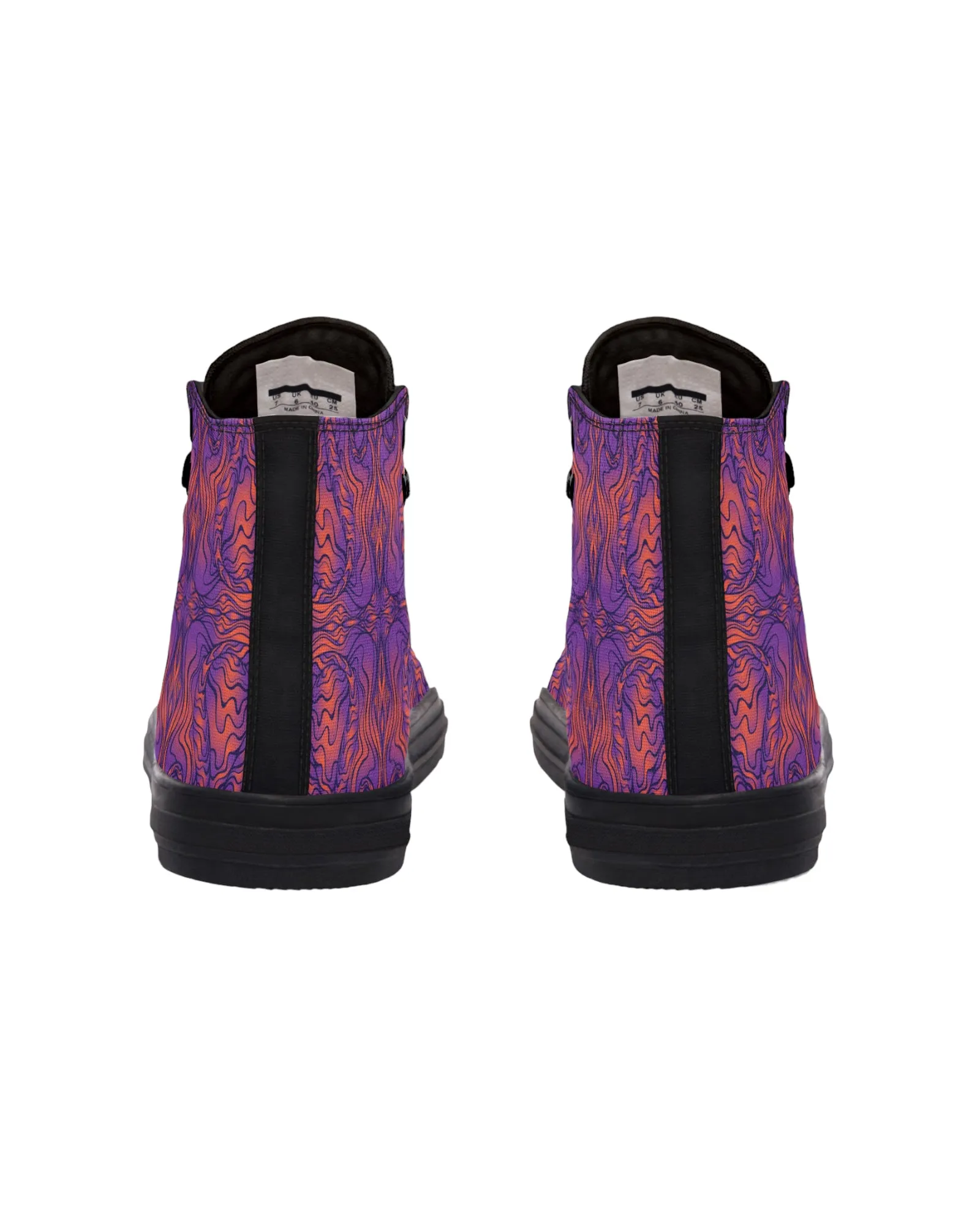 Amethyst Fire Festival High Tops