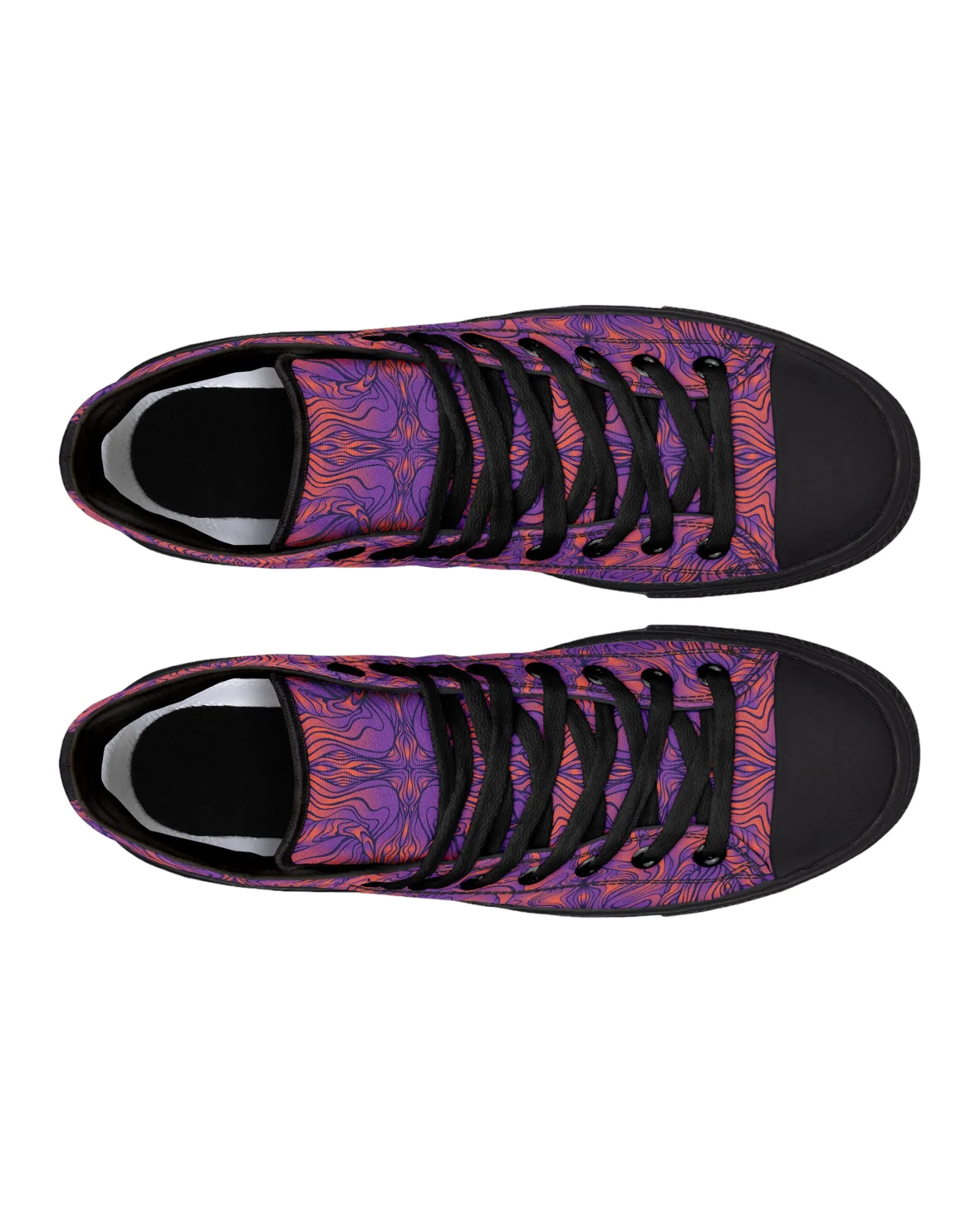 Amethyst Fire Festival High Tops