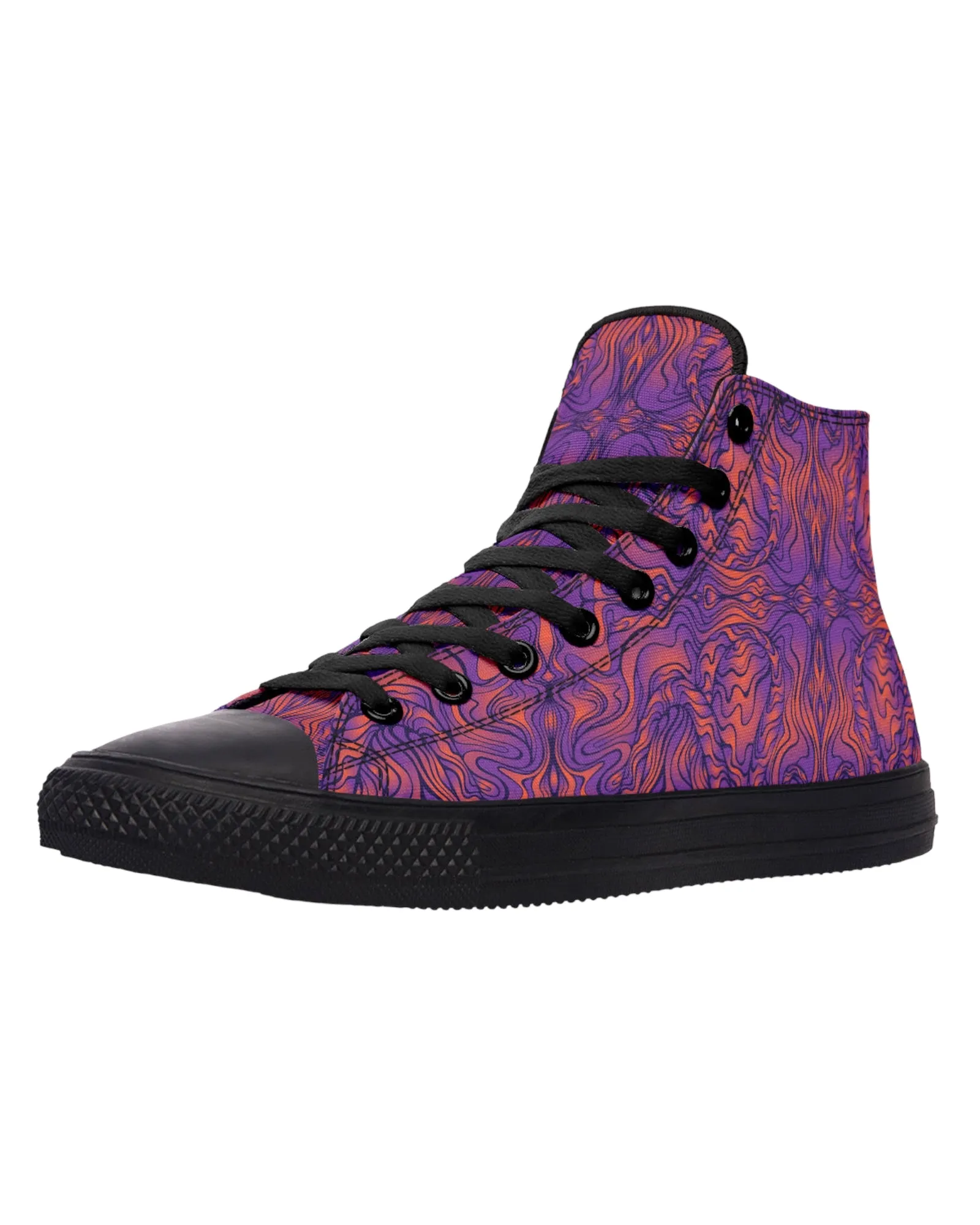 Amethyst Fire Festival High Tops