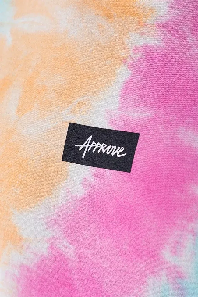 APPROVE  |Unisex Tie-dye Cotton Short Sleeves T-Shirts