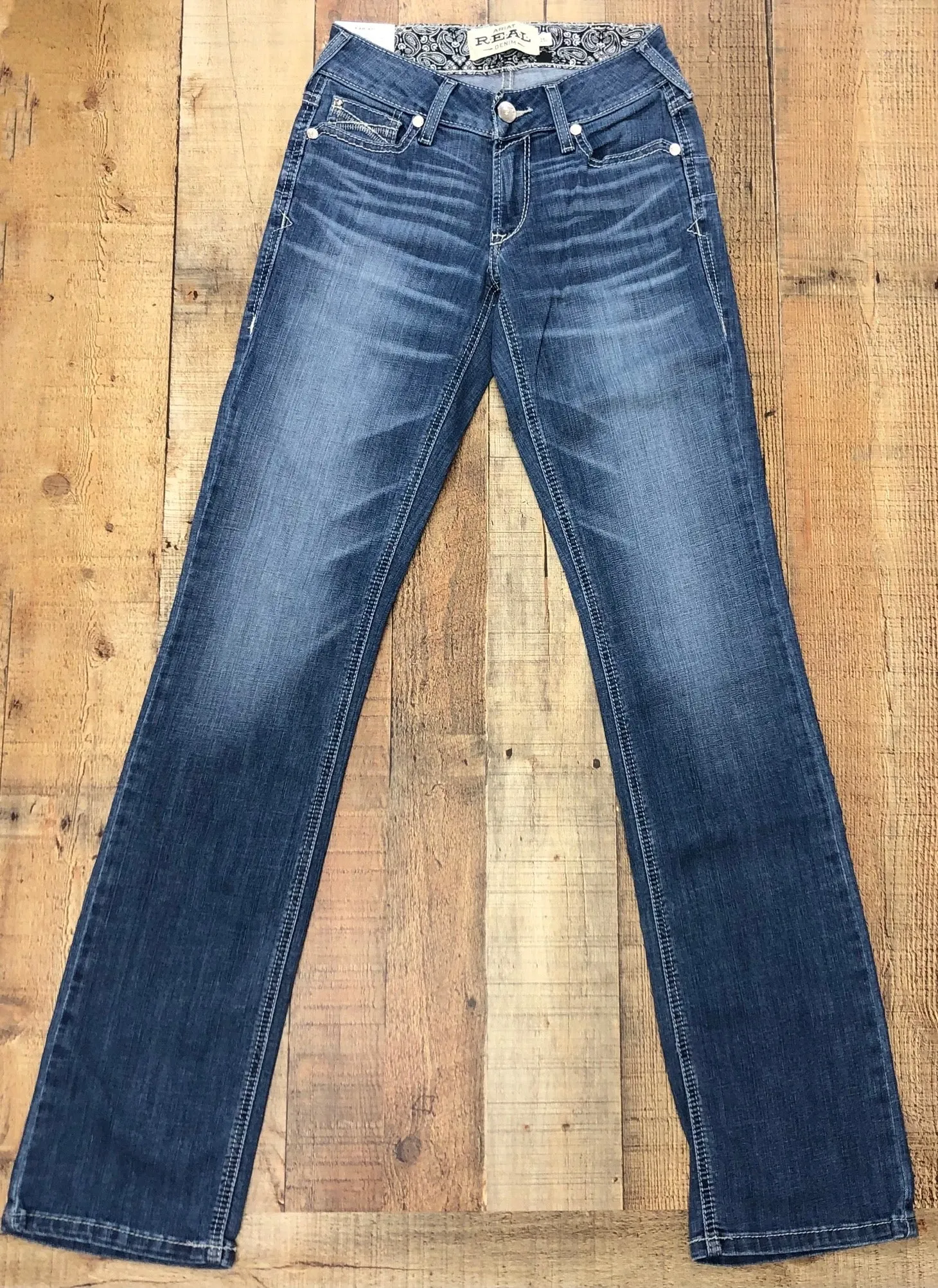 Ariat R.E.A.L. Charlotte Straight Jeans - Irvine