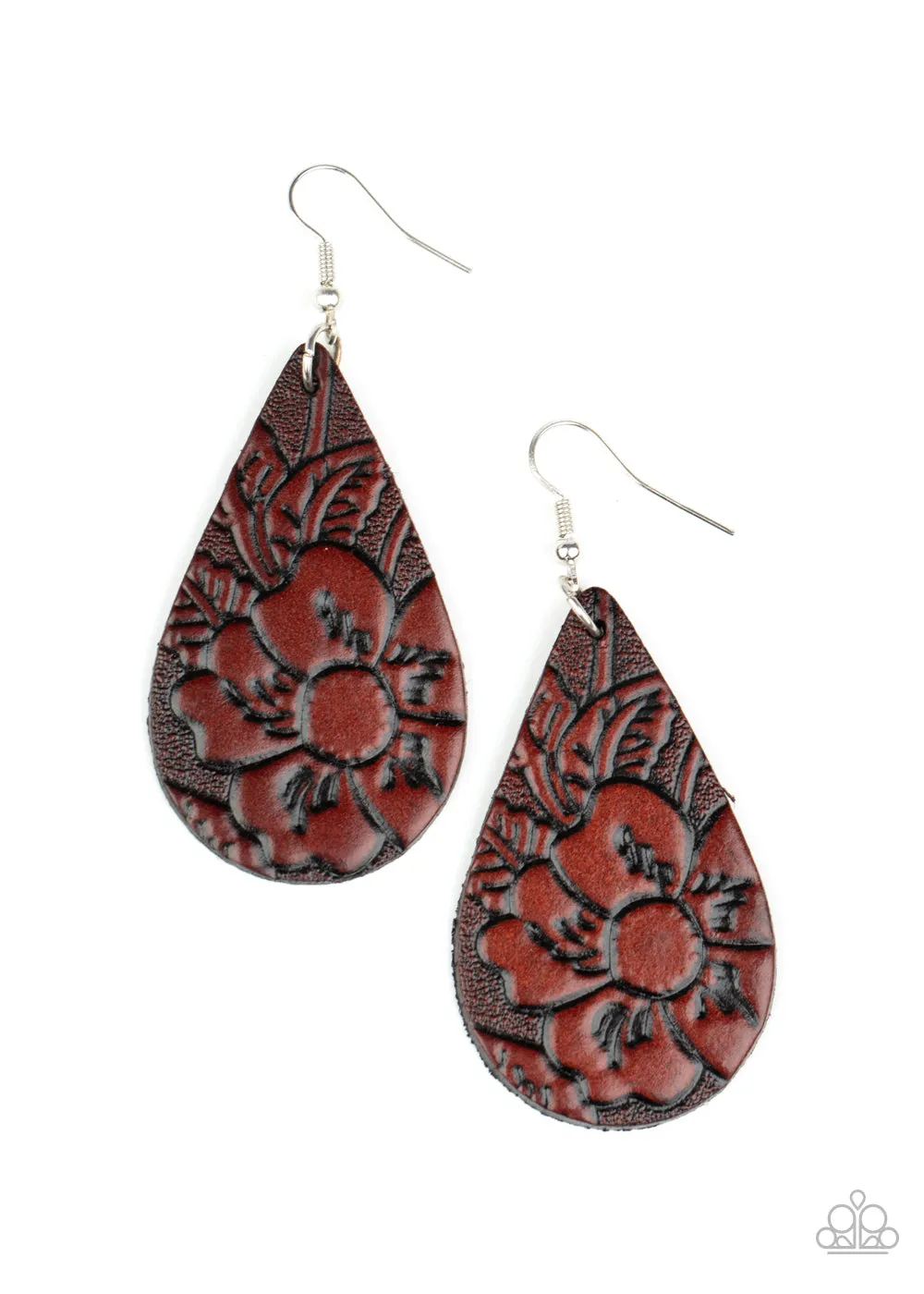 Beach Garden - Brown Earring