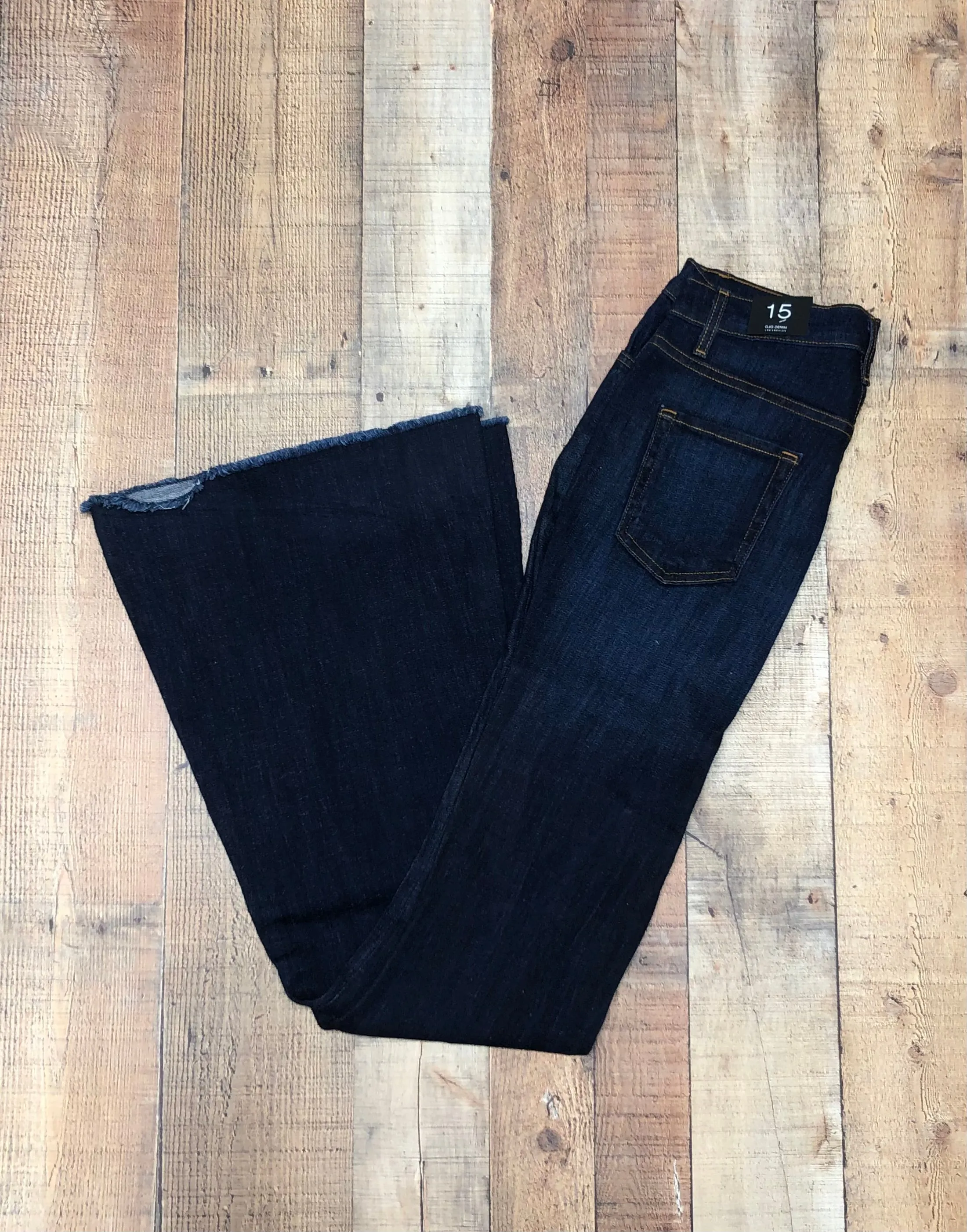 Bell Bottom Jeans - Dark Blue