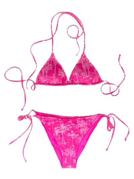 BIKINI A TRIANGOLO FANTASIA FUCSIA