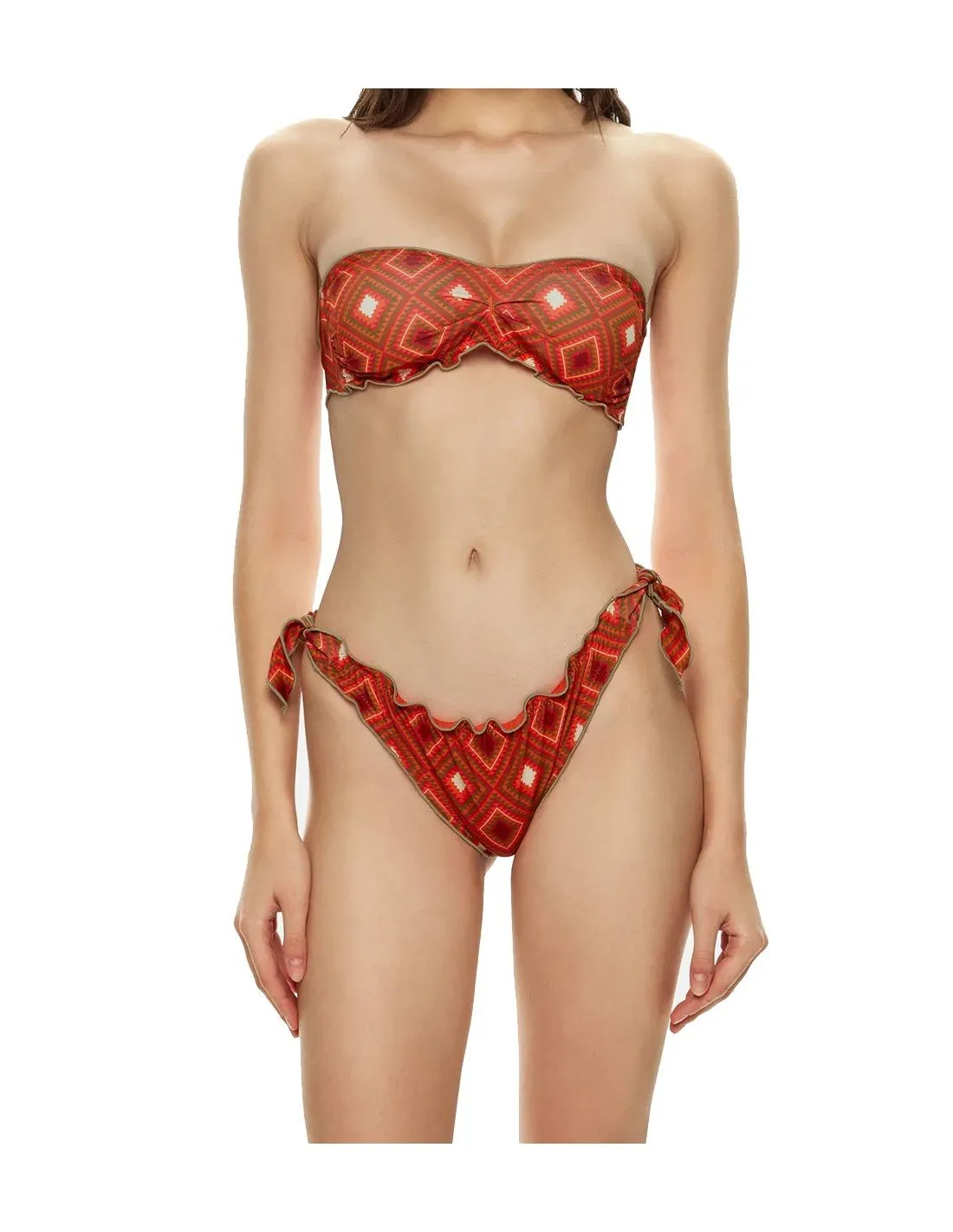 Bikini Me Fui donna 1523 pampa arancione PE23