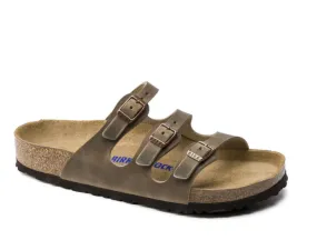 BIRKENSTOCK FLORIDA OILED TOBACCO SANDAL SOFT FOOTBED – 1011432