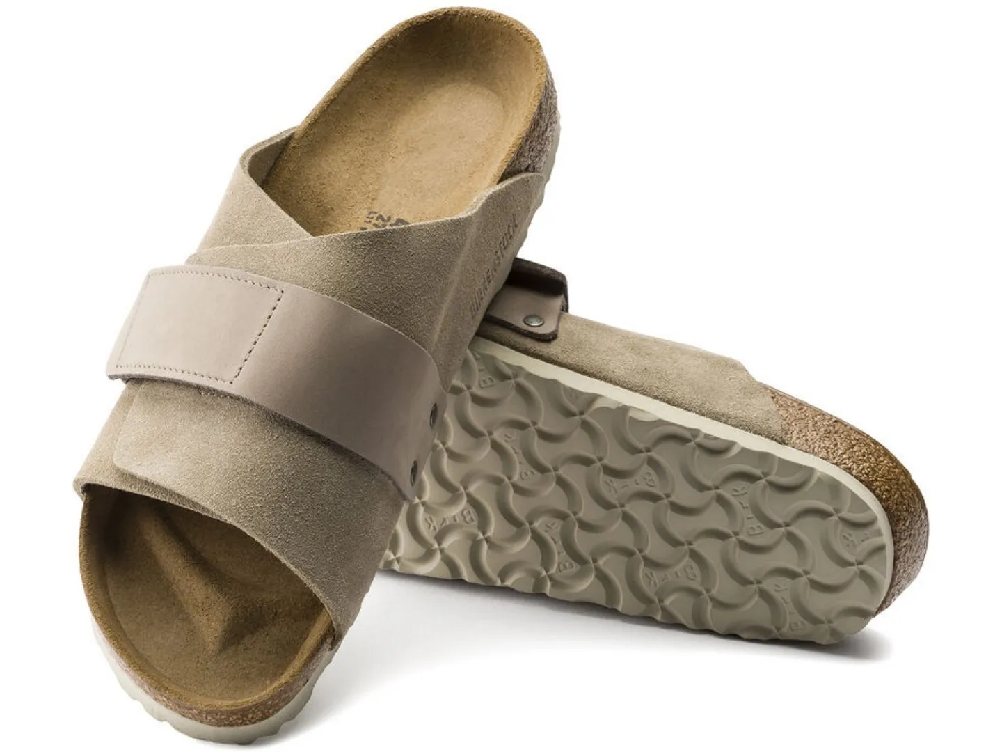 Birkenstock: Kyoto in Taupe Suede