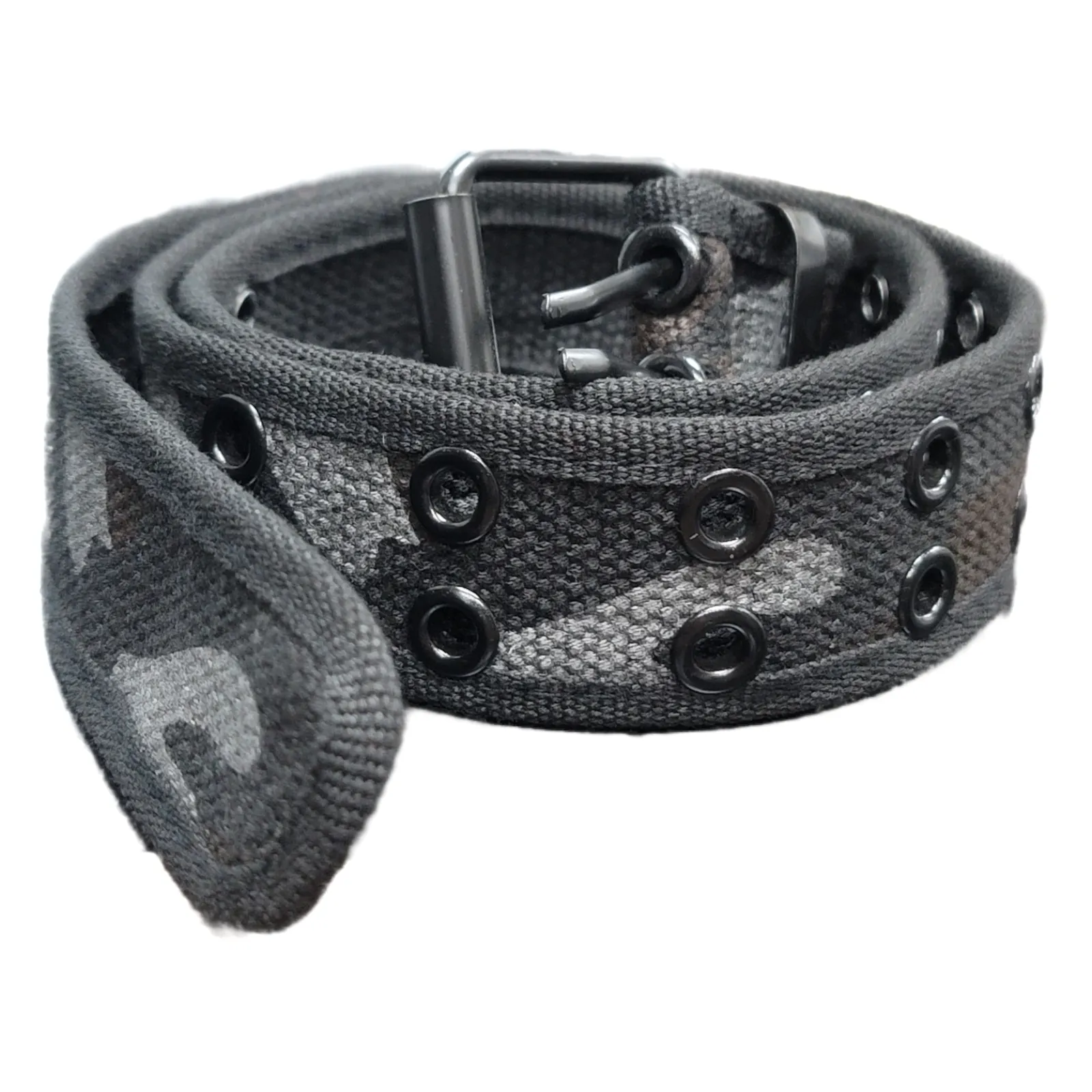 Camo Blk/Grey Fabric Grommet Be