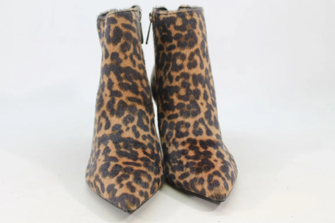 Charles David Accurate Women's Leopard Boots 8M(ZAP14374)