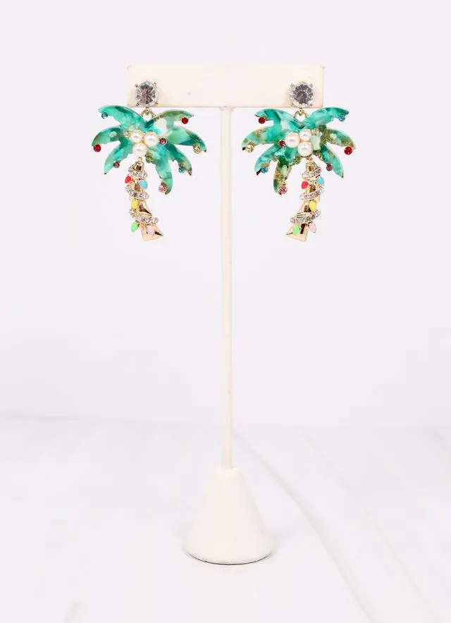 Christmas in Paradise Earring GREEN