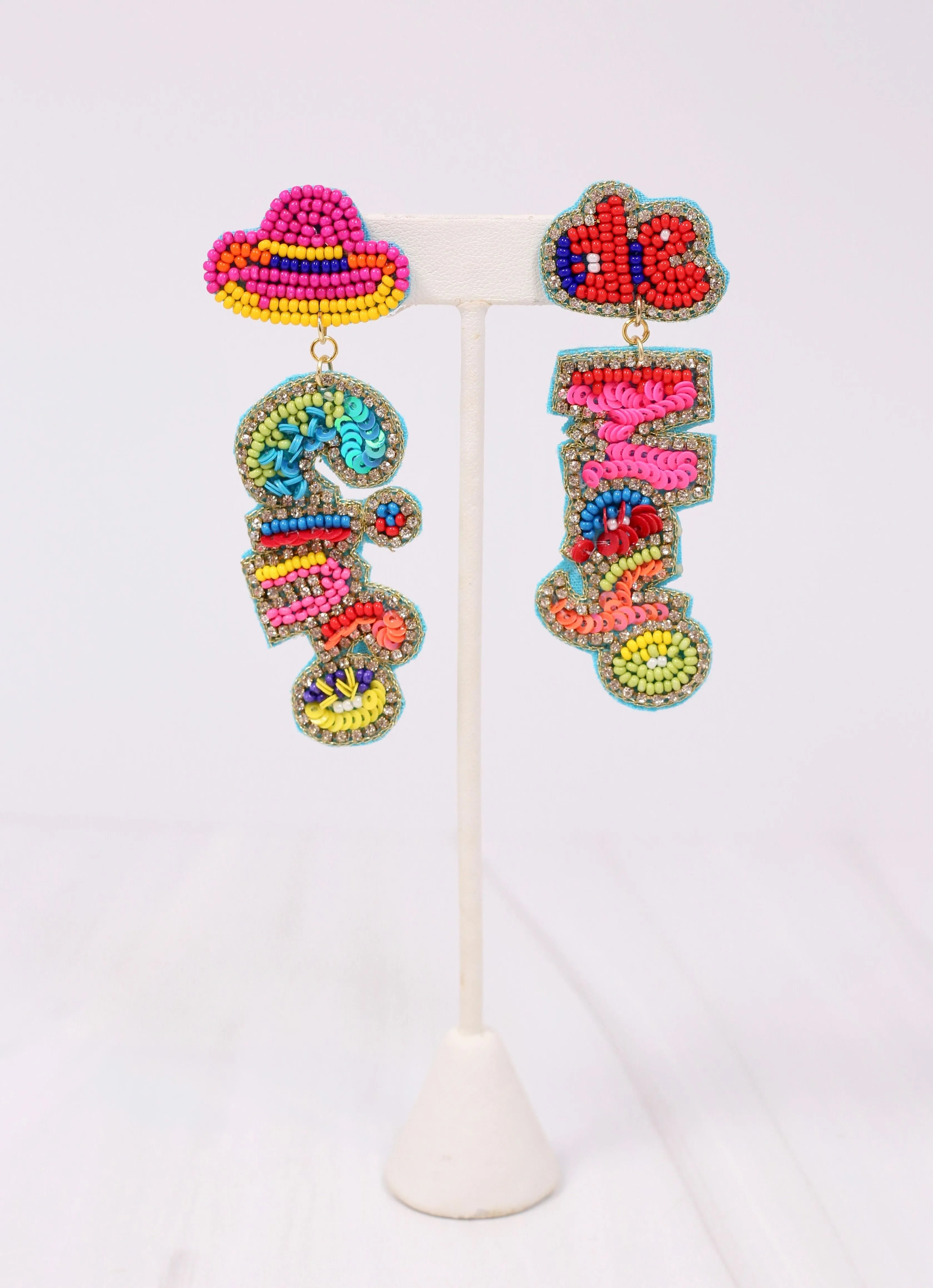 Cinco de Mayo Embellished Earring MULTI