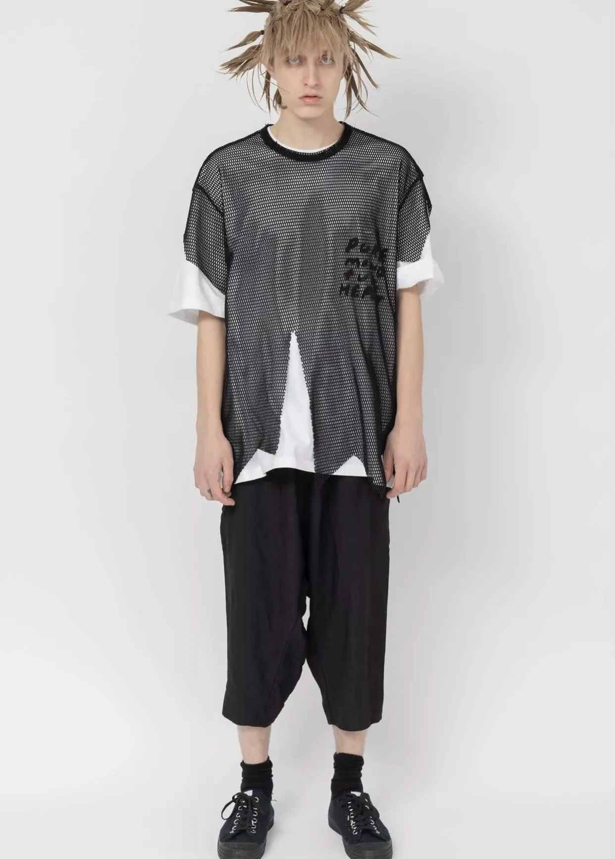 COMME des GARCONS  |Unisex Asymmetry Designers T-Shirts