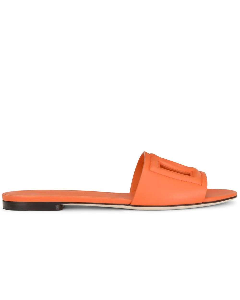 DG Flat Logo Slide in Orange