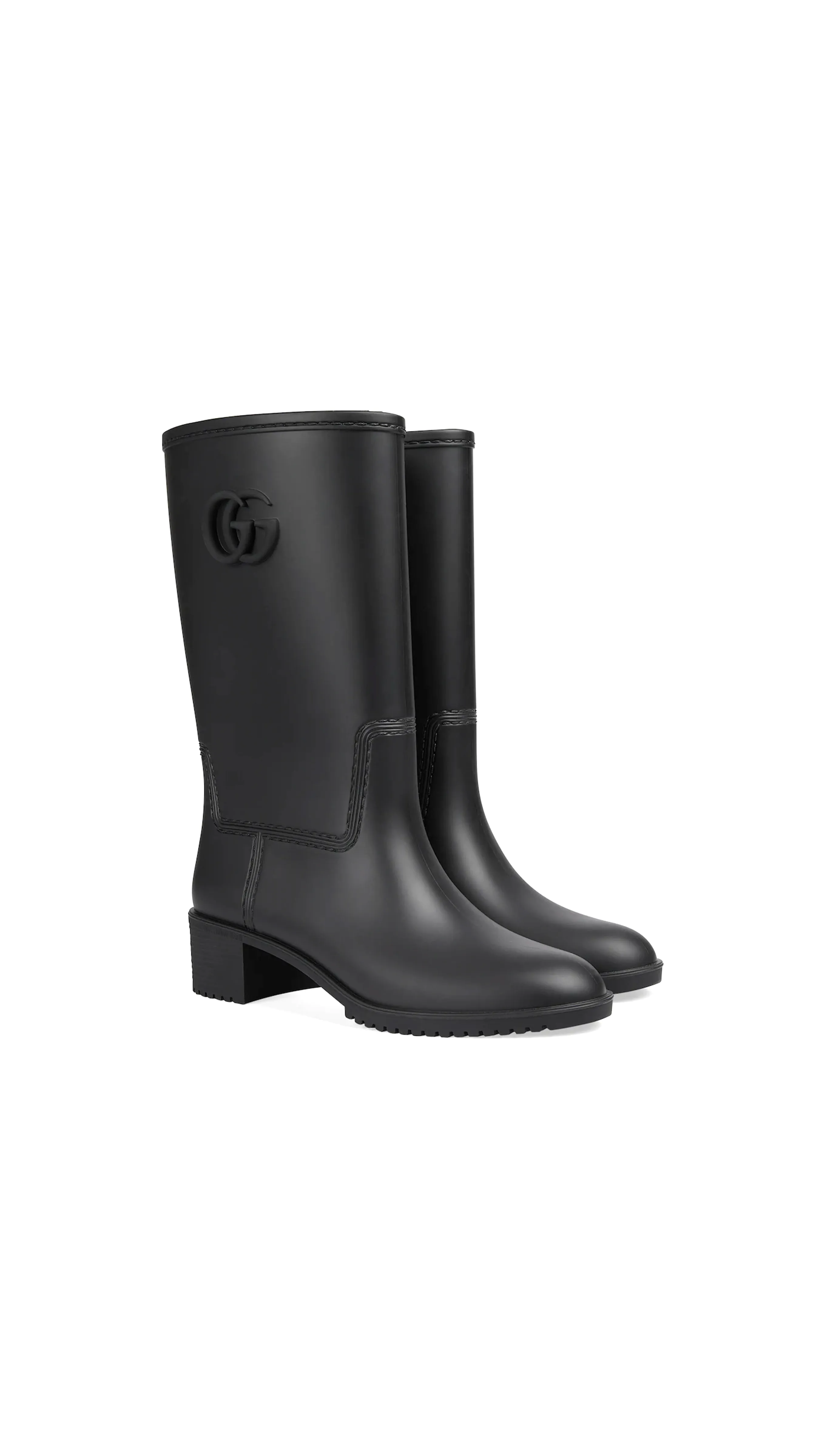 Double G Rain Boot - Black