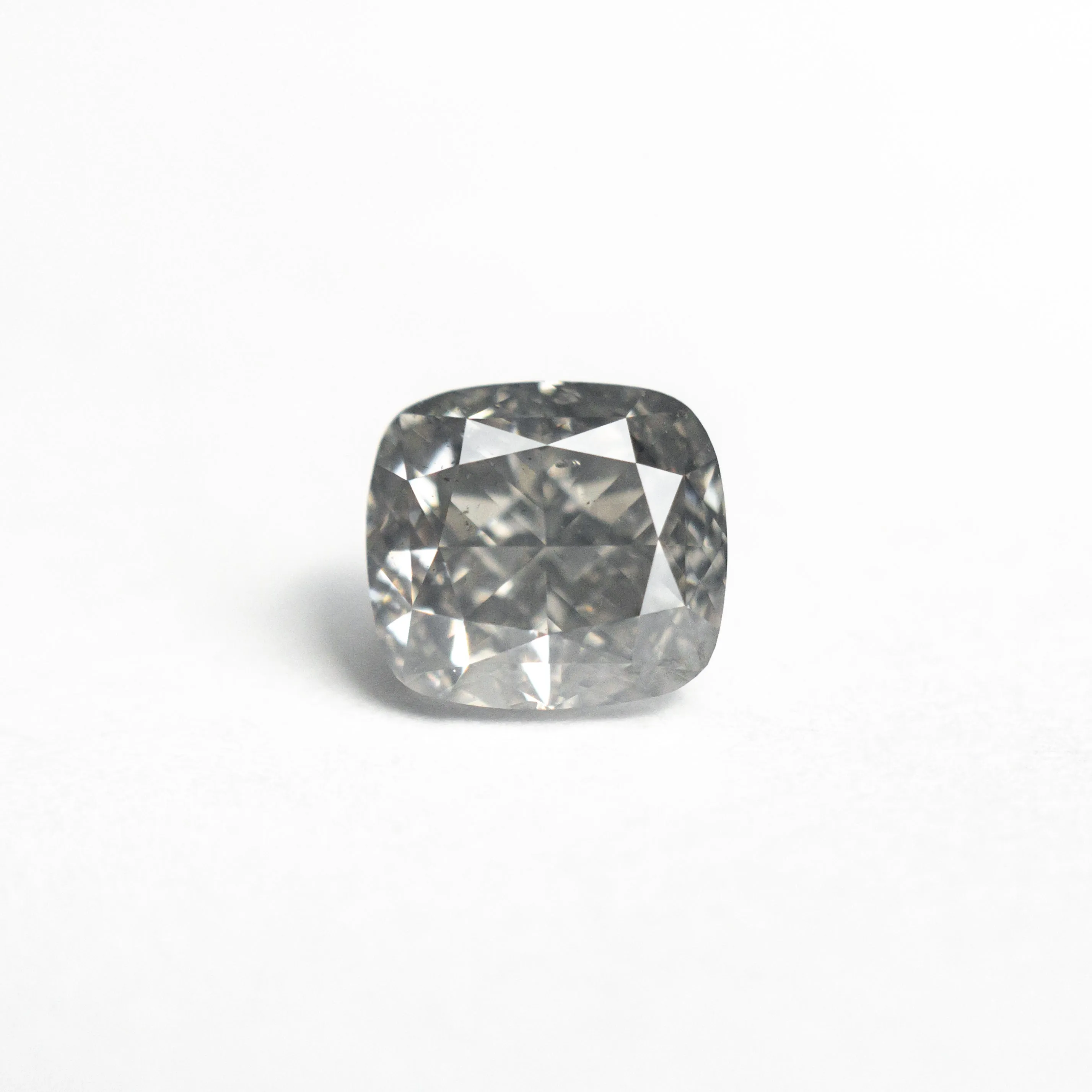 Fancy Grey Brilliant Diamond - 1.00ct Cushion