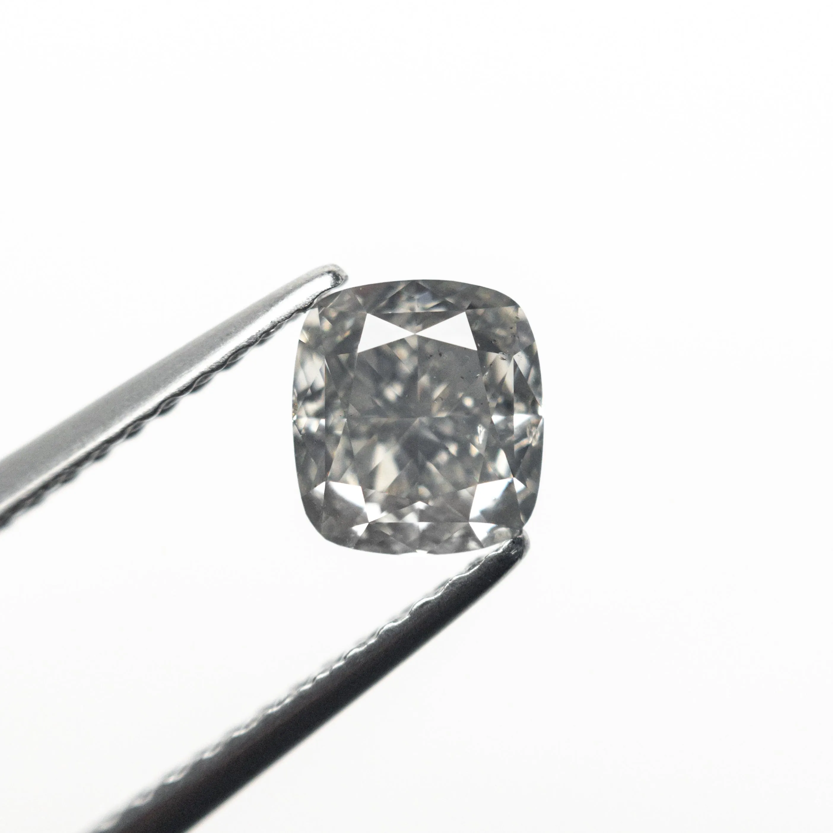 Fancy Grey Brilliant Diamond - 1.00ct Cushion