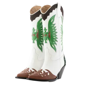 FAR WHITE AND GREEN BOOT