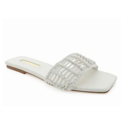 Fayla sandal in White