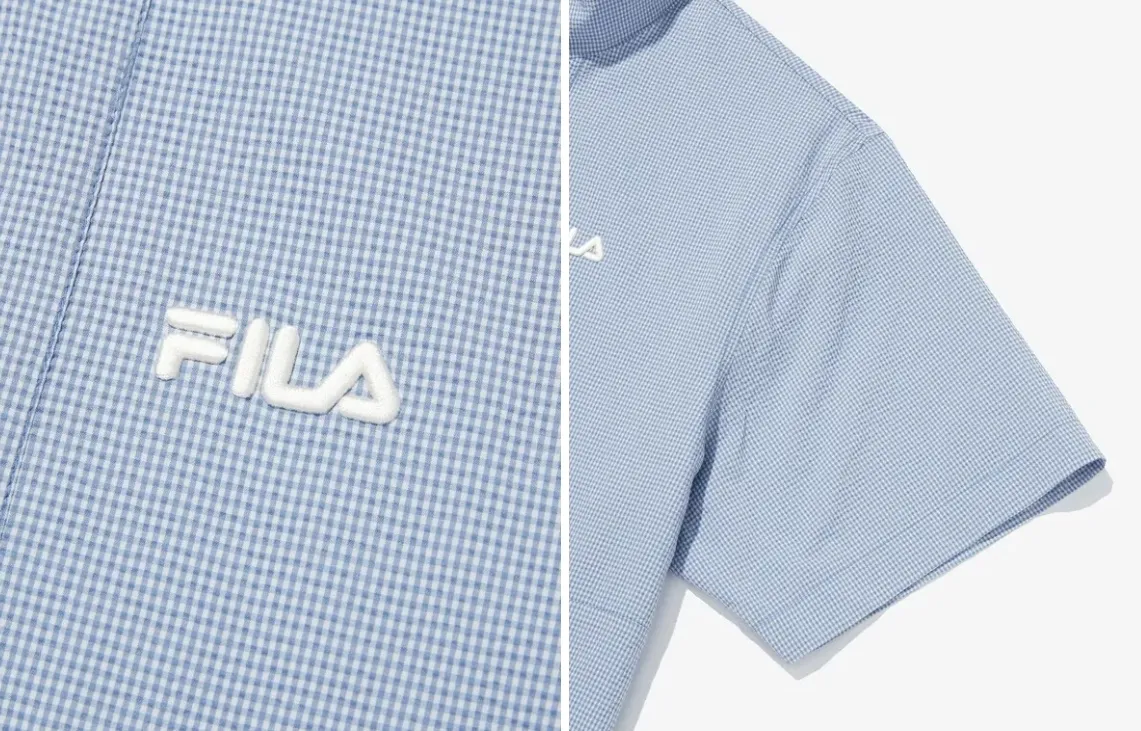 FILA  |Unisex Street Style Cotton T-Shirts