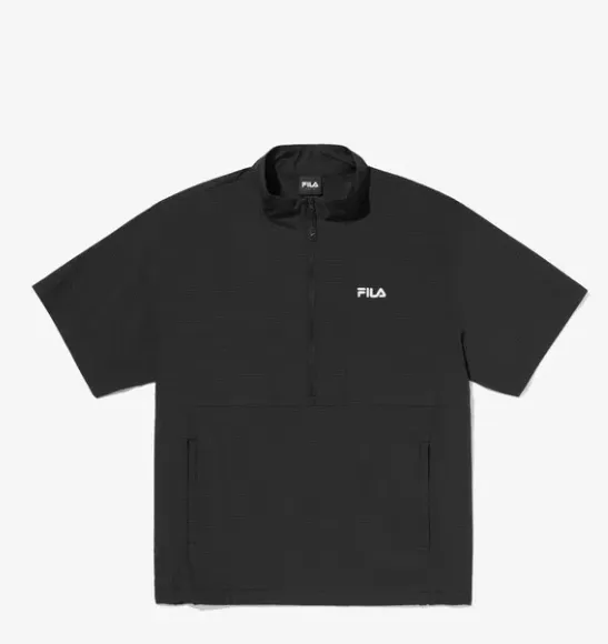 FILA  |Unisex Street Style Cotton T-Shirts