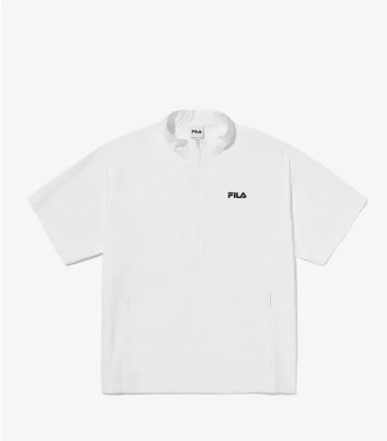 FILA  |Unisex Street Style Cotton T-Shirts