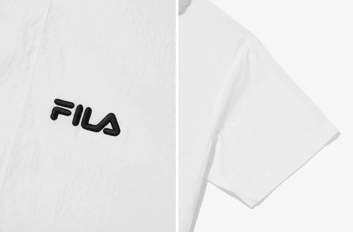 FILA  |Unisex Street Style Cotton T-Shirts