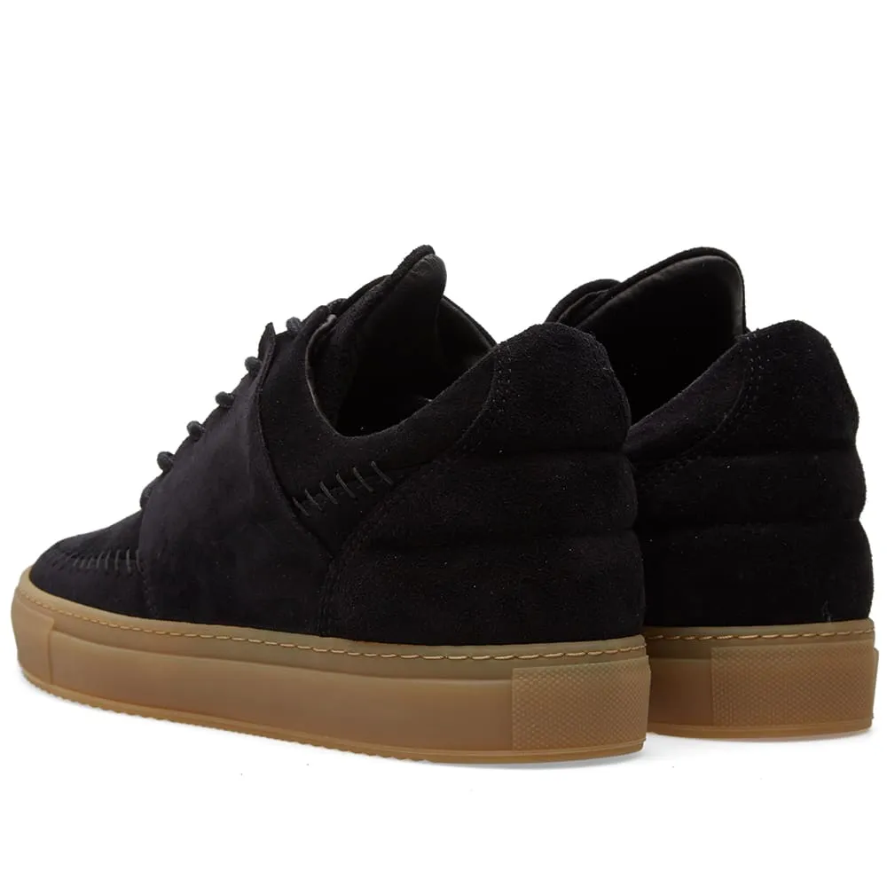 Filling Pieces Low Top Native SneakerBlack Suede