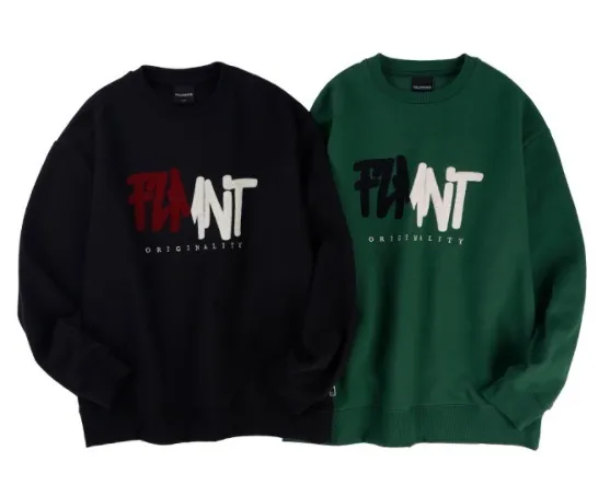 F.ILLUMINATE  |Unisex Street Style Logo Sweatshirts