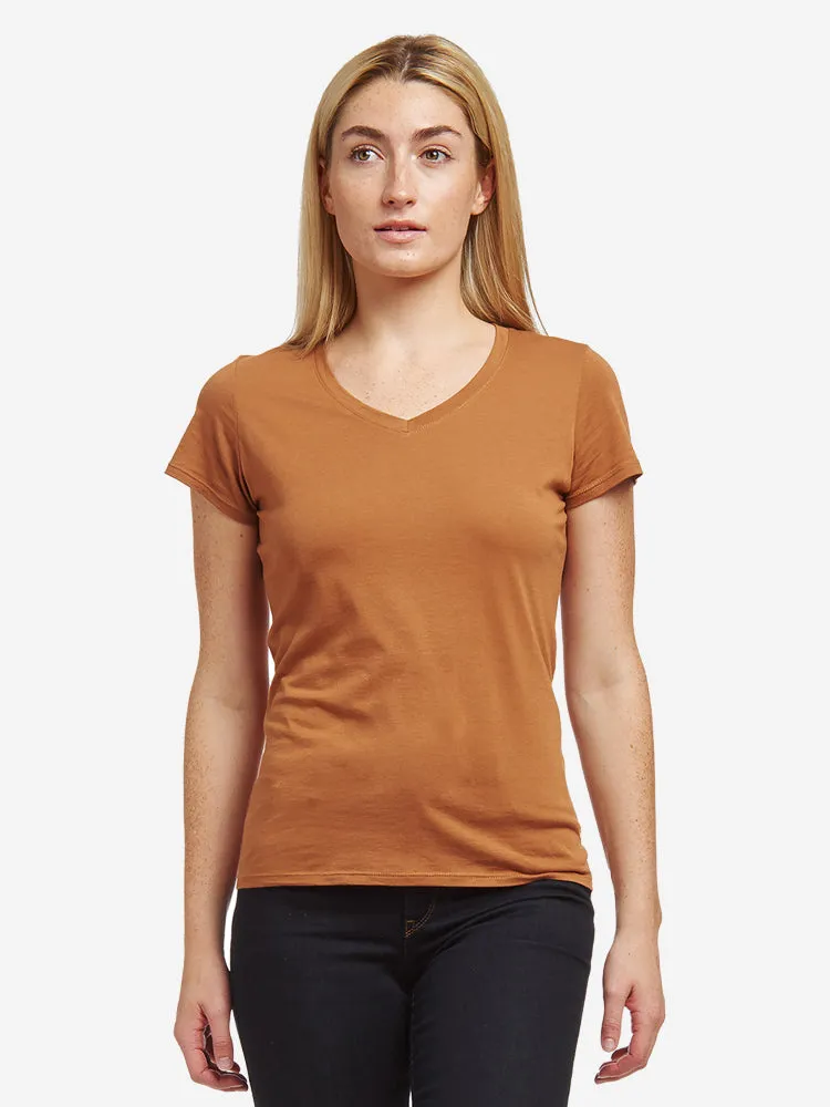 Fitted V-Neck Marcy Tee