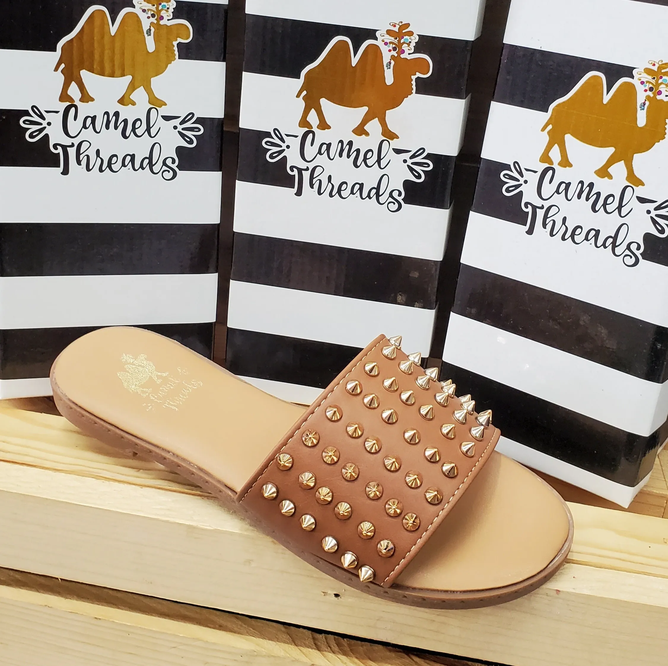 Flirtini Camel Sandal