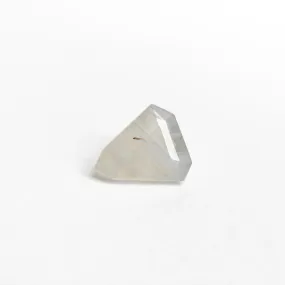 Grey Step Cut Sapphire - 0.68ct Shield