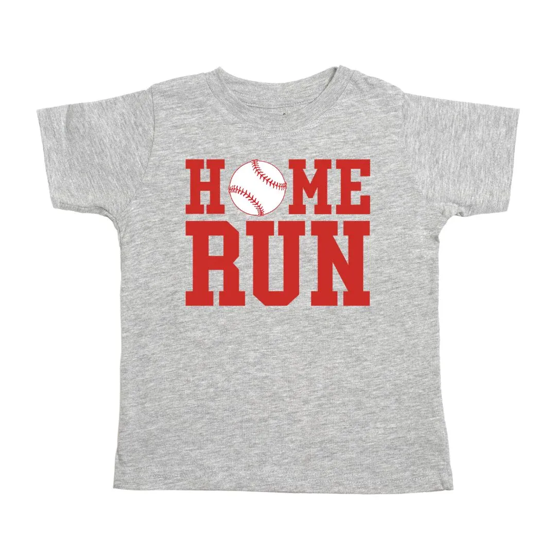 Home Run Gray S/S Tee