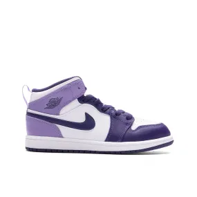 Jordan 1 Mid (PS) - Sky J Purple/White