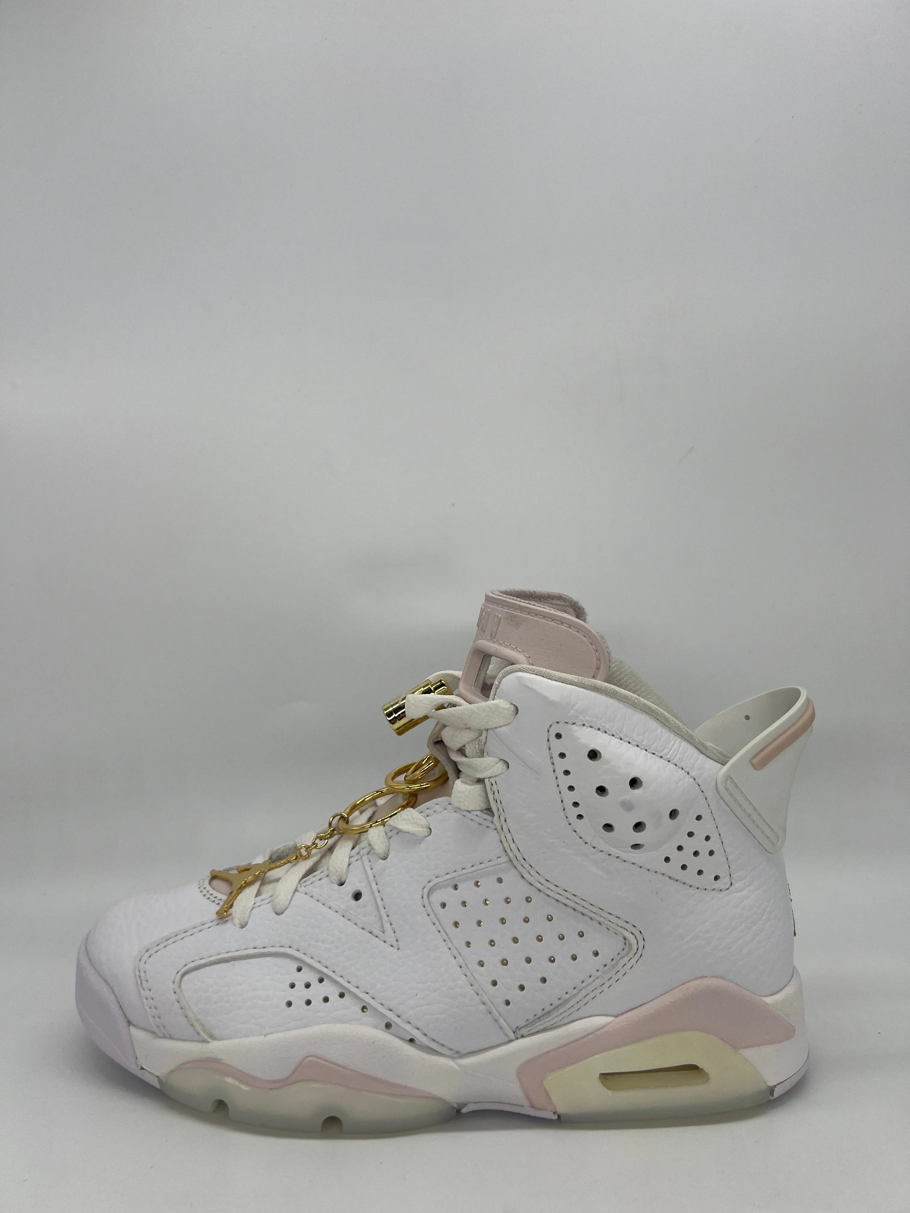 Jordan 6 Retro Gold Hoops (W)