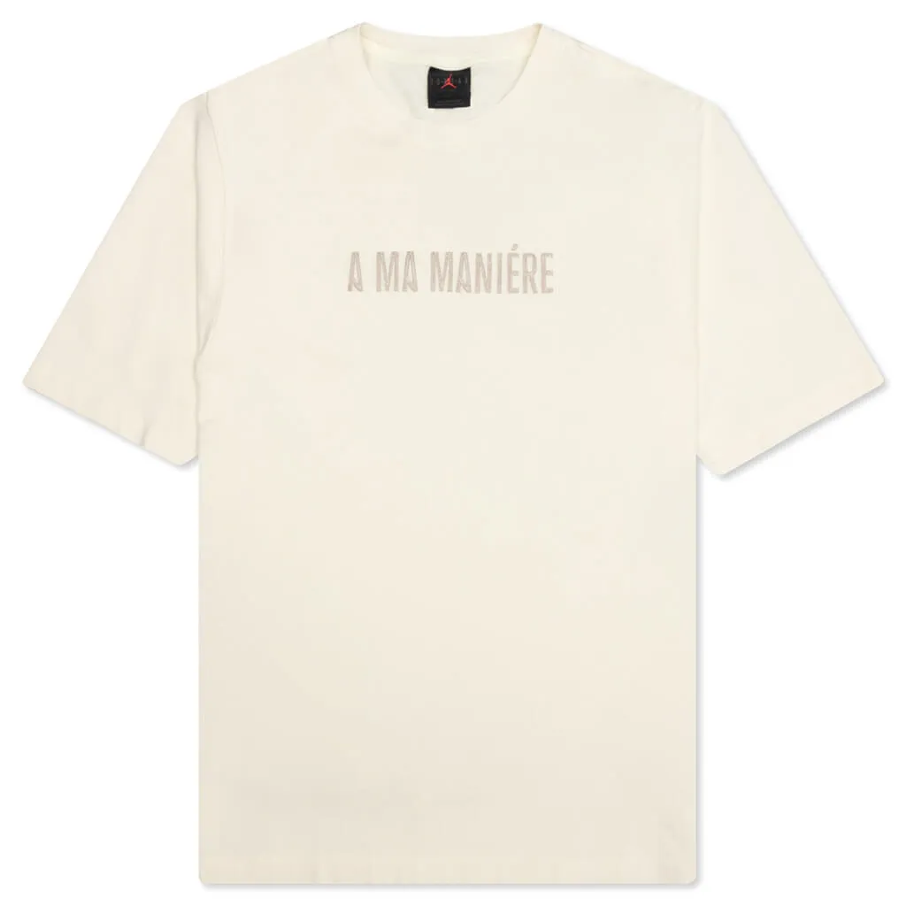 Jordan x A Ma Maniere S/S Tee - Coconut Milk