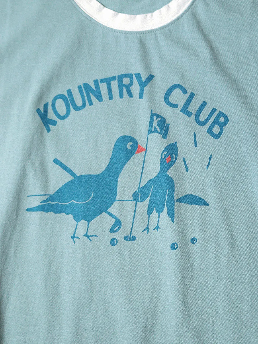 Kapital 20/-Tenjiku Ringer T-shirt (KOUNTRY CLUBpt) Tee