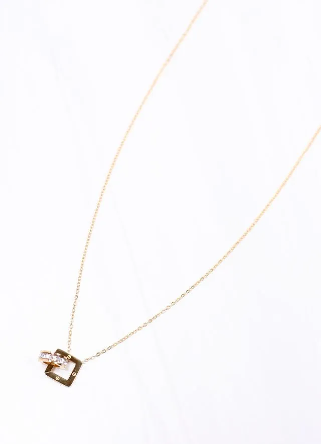 Kate Necklace with Charms GOLD