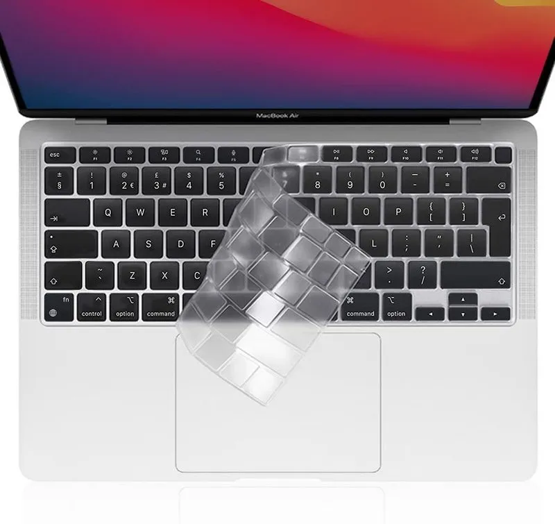 Keyboard Protector for MacBook Air 13-inch (2020) & M1, 2020 - EU Layout