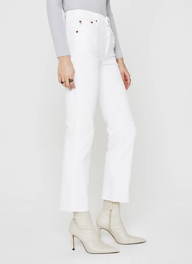 Kinsley | Authentic White Destructed