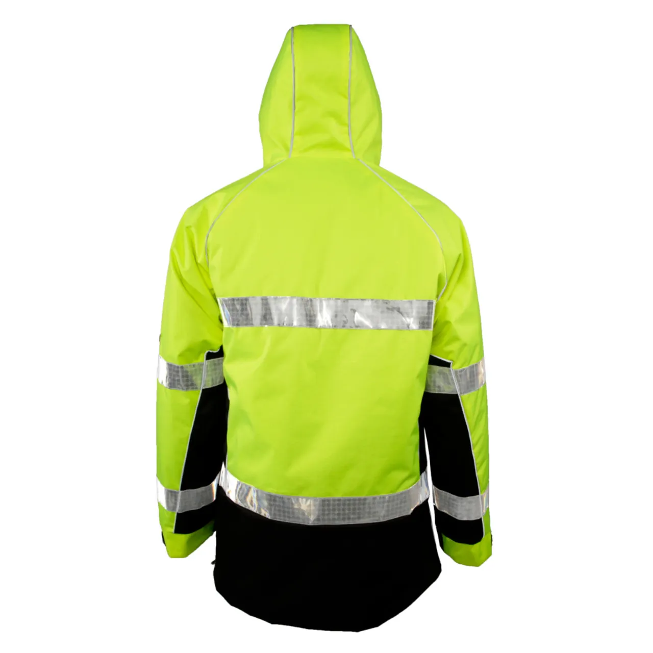 Kishigo 360 Reflective Pro Parka Lime JS152